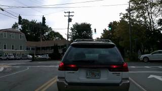 The Drive To Kennebunkport Maine Dash Cam Drivelapse [upl. by Apple]