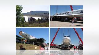 Concorde am Baden Airpark  Slideshow  Transport zum Technikmuseum Sinsheim [upl. by Meridel335]