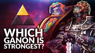 Which Ganondorf is strongest Ranking the Ganons from Legend of Zelda [upl. by Einhpets]