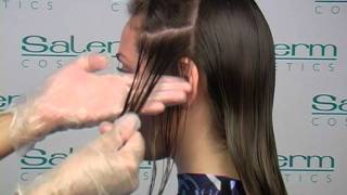 Keratin Shot de Salerm Cosmetics Español [upl. by Pierson]