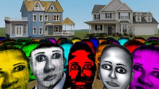 Selene Delgado Family Vs Houses In Garrys Mod Park 57 [upl. by Hogan124]