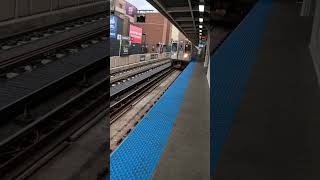 CTA Southbound Red Line Arriving at Addison Station chi chicago cta trains transit [upl. by Rubinstein]