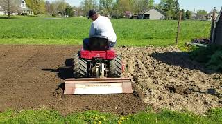 Cub Cadet 2 quotSuperquot 50quot wide tiller at work in the garden [upl. by Brnaba819]