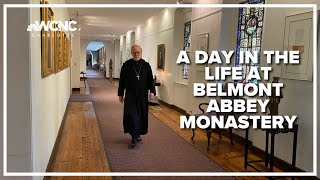 The Benedictine monks of Belmont Abbey Monastery [upl. by Eliathan]