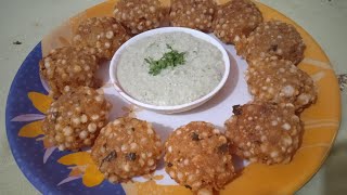 Shabu vada  how to make shabu vada  साबुदाणा वडा  farali recipes by savitas kitchen [upl. by Nevs]