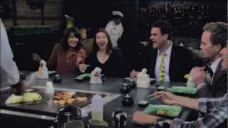 How I met your mother  Bang Bang Song  At the Japanese restaurant [upl. by Calbert802]