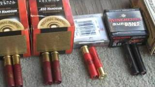 Bond Arms Snake Slayer 410 Shot Gun Ammo Test by FirearmPop [upl. by Aljan]