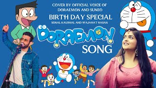 Doraemon Title Track  Sonal Kaushal  Wajahat Hasan  Suneo and Doraemon  Doraemon Birthday Spl [upl. by Elletsirk]