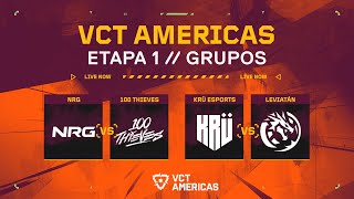 VCT Americas  Etapa 1 Dia 16 [upl. by Eatnom344]