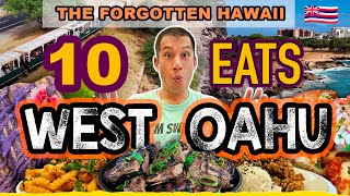 ULTIMATE FOOD TOUR ON WEST OAHU  10 Best Foods in Hawaiis Forgotten Waianae Kapolei amp More [upl. by Eleanor]