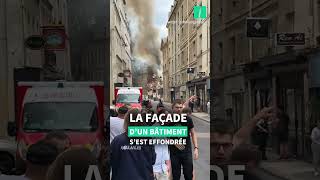 À Paris une forte explosion provoque un incendie [upl. by Cerracchio260]