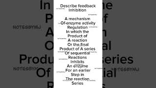 what is feedback inhibition  Types of inhibition feedbackinhibition [upl. by Tremayne]