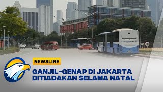 GanjilGenap di Jakarta Ditiadakan Selama Libur Natal [upl. by Ridan]