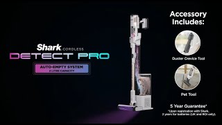 Shark IW3611EU Cordless Detect Pro Stick Vacuum With Auto Empty System [upl. by Iover]