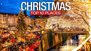 Top 10 Best Vacation Places To Visit During Christmas  Christmas 2022 Travel Guide [upl. by Ayaladnot549]