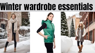 The Ultimate Winter Wardrobe Guide For Women [upl. by Horlacher604]