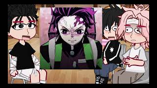 jinx reacción to Kim dan as tanjiro 11 🇪🇦🇺🇸🇧🇷 Giyuutan [upl. by Athalia545]