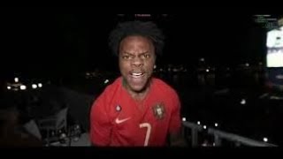 Portugal Wien Reaction IShowSpeed🇵🇹 ishowspeed football sports shorts trending ronaldo [upl. by Yecaw]