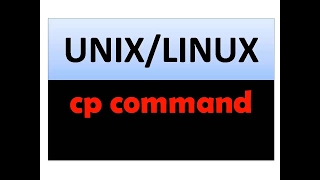 cp command in unix [upl. by Jarlath298]