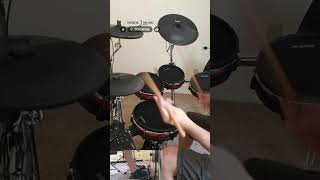 Syncopated Anacrusis Fills w Hi Hat Grace drums hihat drumfill fun [upl. by Ahsinyd]