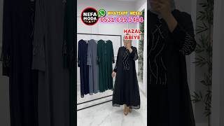 HAZAL ABİYE ELBİSE  NEFA MODA [upl. by Mari374]