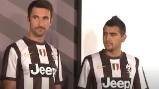 Presentazione maglie Juventus stagione 201213  unveiling of the official 201213 shirts [upl. by Fiann]