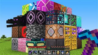 I Built a House With Minecrafts Rarest Blocks [upl. by Enaled84]