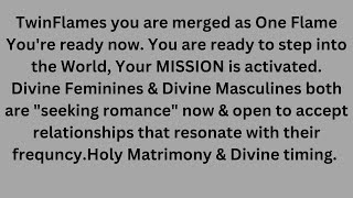 Twin Flames Mission is active amp Union is closer Important datesTwinFlames Energy update [upl. by Danie]