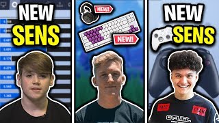 Mongraal New Sens Tfues New Keyboard Explained FaZe Jarvis New Sens Pro Player Updates [upl. by Nylrebma]