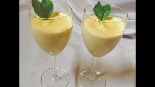 Vegan Passion Fruit Mousse quotMousse de Maracuja Veganoquot [upl. by Anewor746]