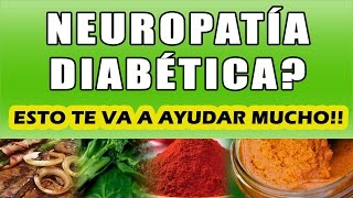 Neuropatia Diabetica Tratamiento Natural COMO CONTROLAR LA DIABETES [upl. by Gonroff]