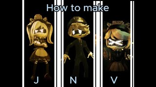 How to make Worker Drone J N and V in Murder Drones Reassembled RP [upl. by Assirem]