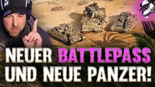 Neuer Battlepass ab März mit neuen Reward Panzern World of Tanks  Gameplay  Deutsch [upl. by Narayan599]