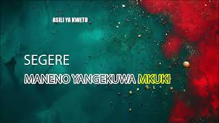 SEGERE  MANENO YANGEKUWA MKUKI [upl. by Eekcaj]