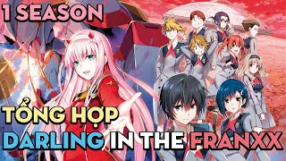 TỔNG HỢP Darling in the franxx  1 Season  AL Anime [upl. by Ainav]