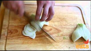 Knife Skills How To Cut A Fennel Bulb [upl. by Maris]