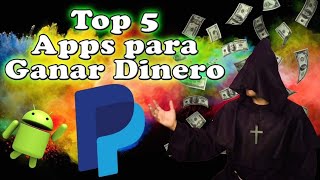 Top 5 Mejores Apps para Ganar Dinero Noviembre 2024 [upl. by Rockel]