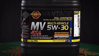 Penrite VANTAGE MV 5W30 Engine Oil [upl. by Hguh581]