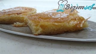 Baklava Yufkalı Revani  Bizim Şef  Yemek Tarifleri [upl. by Nagiem837]