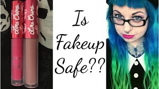 Is Fakeup Safe £2 Lime Crime amp Jeffree Star  Emily Boo [upl. by Clere]