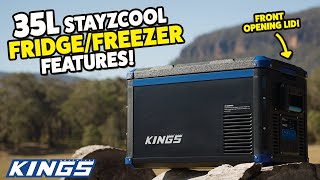 Kings 35L STAYZCOOL FridgeFreezer FEATURES [upl. by Minnie139]