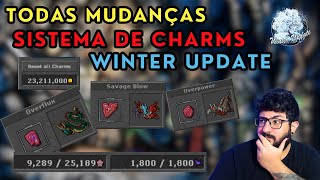 NOVO SISTEMA DE CHARM  Tudo que você precisa saber  Winter Update 2024  Tibia [upl. by Anthe]