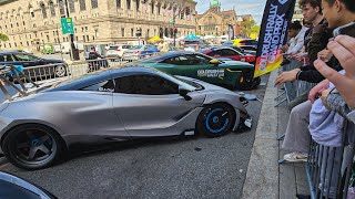 Chaotic GoldRush Rally Starting Grid Boston MA [upl. by Itteb]