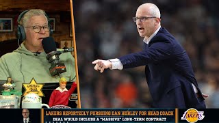 Dan Patrick Reacts To Reports Lakers Targeting UConns Dan Hurley  6624 [upl. by Kan409]