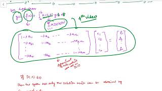 Integral equation 6  Fredholm Theorem for Fredholm integral of second kind with Dlambda nonzero [upl. by Queri]