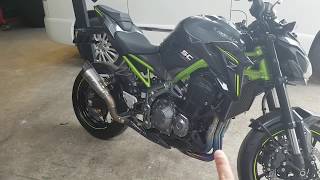 Knalpot SC Project Kawasaki Z900 [upl. by Hainahpez]