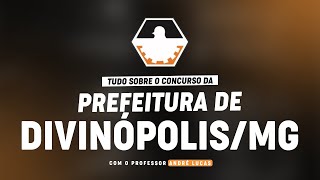 CONCURSO PREFEITURA DE DIVINÃ“POLIS MG  PLANEJAMENTO DE ESTUDOS [upl. by Lavotsirc]