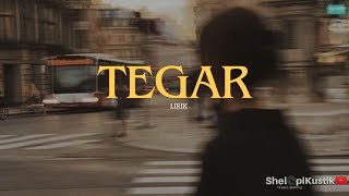 Rossa  TEGAR  Lirik cover [upl. by Neema]