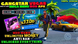 Gangstar Vegas World of Crime v770d MOD APK  Unlimited Money Gameplay [upl. by Kcirtemed449]