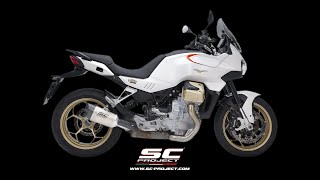 MotoGuzzi V100Mandello my2023 SC1 R Homologated Sound [upl. by Leacock]